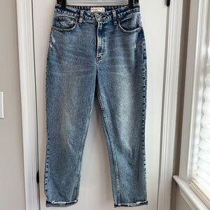 Abercrombie & Fitch Blue Straight Leg Jeans
